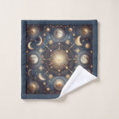 Ensemble de serviettes Ciel nocturne céleste (Gant de toilette)