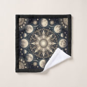 Ensemble de serviettes Ciel nocturne céleste (Gant de toilette)