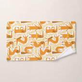 Ensemble de serviettes Dachshund Décoration de sal (Serviette à main)