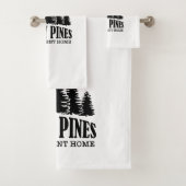 Ensemble de serviettes de bain (En situation)