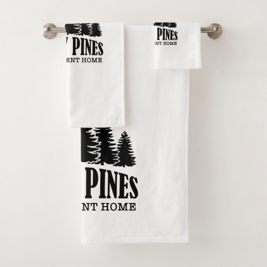 Ensemble de serviettes de bain (En situation)