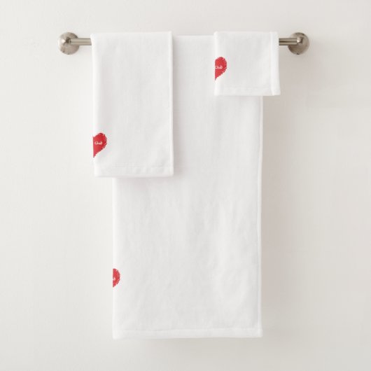 Ensemble de serviettes de bain (En situation)