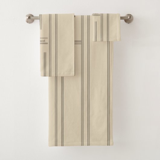 Ensemble de serviettes de bain (En situation)