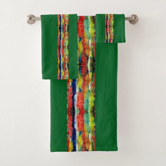 Ensemble de serviettes de bain (En situation)