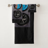 Ensemble de serviettes de bain 6 pack pour pilote (En situation)