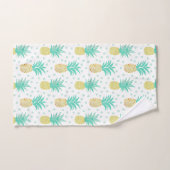 Ensemble de serviettes de bain à ananas Motif Polk (Serviette à main)