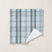 Ensemble de serviettes de bain à carreaux modernes (Gant de toilette)