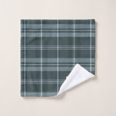 Ensemble de serviettes de bain à carreaux modernes (Gant de toilette)