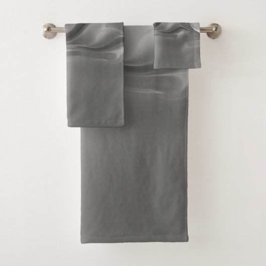 Ensemble de serviettes de bain à impression numéri (En situation)