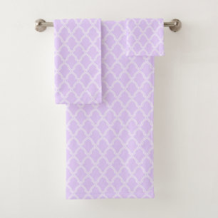 Ensemble de serviettes de bain à imprimer géométri