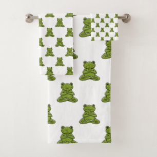 Ensemble de serviettes de bain à la mousse de gre