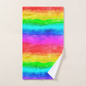 Ensemble de serviettes de bain à l'aquarelle arc-e (Serviette à main)