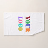 Ensemble de serviettes de bain à l'effigie de votr (Serviette à main)