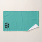 Ensemble de serviettes de bain à monogramme fantai (Serviette à main)