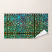 Ensemble de serviettes de bain à motif de verre te (Serviette à main)