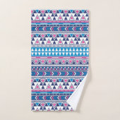 Ensemble de serviettes de bain à motif ethnique tr (Serviette à main)