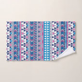 Ensemble de serviettes de bain à motif ethnique tr (Serviette à main)