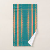 Ensemble de serviettes de bain à motif géométrique (Serviette à main)