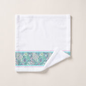 Ensemble de serviettes de bain à motifs cachemire  (Gant de toilette)