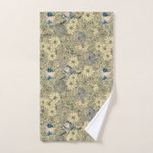 Ensemble de serviettes de bain à motifs floraux un (Serviette à main)