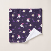 Ensemble de serviettes de bain à thème Halloween (Gant de toilette)