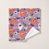 Ensemble de serviettes de bain à thème Halloween (Gant de toilette)