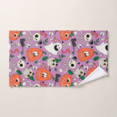 Ensemble de serviettes de bain à thème Halloween (Serviette à main)