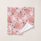 Ensemble de serviettes de bain à thème Halloween (Gant de toilette)