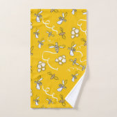 Ensemble de serviettes de bain Abeilles à miel (Serviette à main)