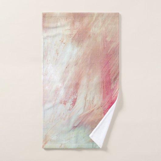 Ensemble de serviettes de bain Abstrait Aqua et Pi (Serviette à main)