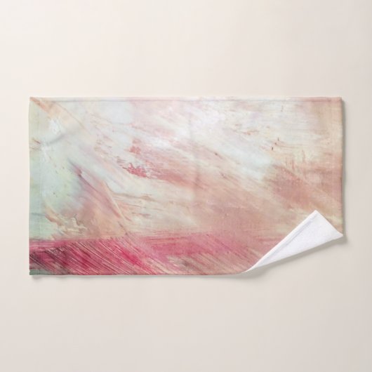 Ensemble de serviettes de bain Abstrait Aqua et Pi (Serviette à main)