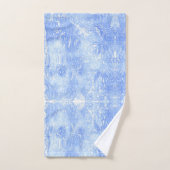 Ensemble de serviettes de bain Abstrait bleu clair (Serviette à main)