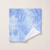 Ensemble de serviettes de bain Abstrait bleu clair (Gant de toilette)