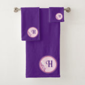 Ensemble de serviettes de bain - Ajouter votre ini (En situation)