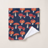 Ensemble de serviettes de bain Amanita Muscaria (Gant de toilette)