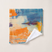 Ensemble de serviettes de bain américaine en coule (Gant de toilette)