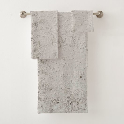 Ensemble de serviettes de bain américaine en coule (En situation)
