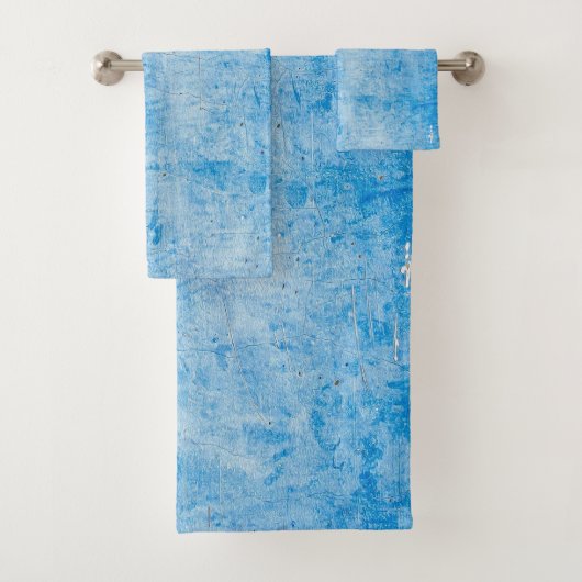 Ensemble de serviettes de bain américaine en coule (En situation)