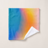 Ensemble de serviettes de bain américaine en coule (Gant de toilette)