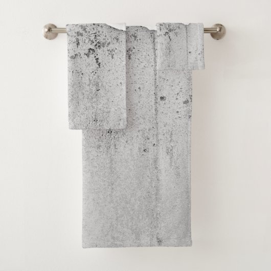 Ensemble de serviettes de bain américaine en coule (En situation)