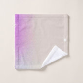 Ensemble de serviettes de bain américaine en coule (Gant de toilette)