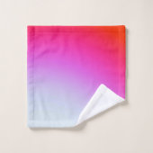 Ensemble de serviettes de bain américaine en coule (Gant de toilette)
