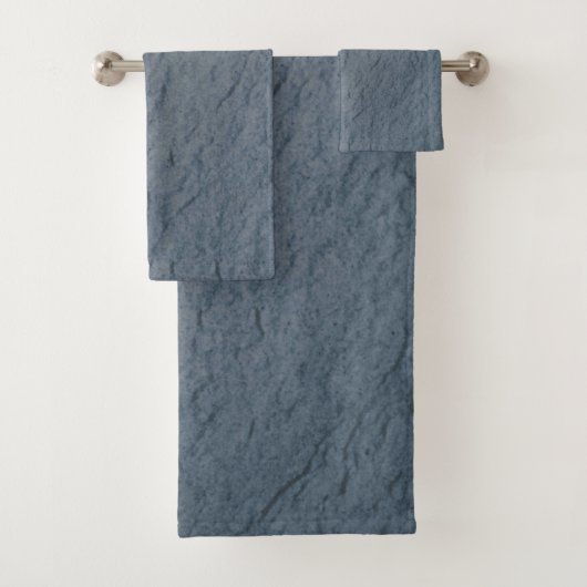 Ensemble de serviettes de bain américaine en coule (En situation)