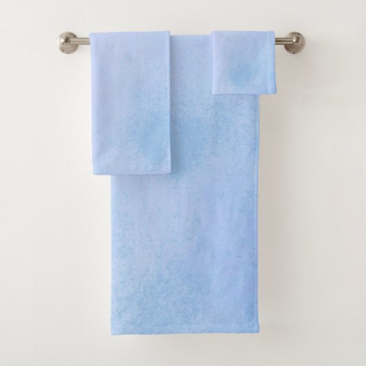 Ensemble de serviettes de bain américaine en coule (En situation)