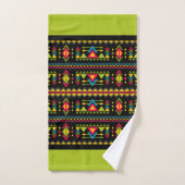 Ensemble de serviettes de bain Amérindien Navajo (Serviette à main)