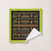 Ensemble de serviettes de bain Amérindien Navajo (Gant de toilette)