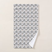 ensemble de serviettes de bain amoureux de les cha (Serviette à main)