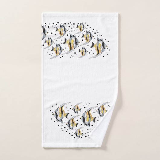 Ensemble de serviettes de bain Angelfish (Serviette à main)