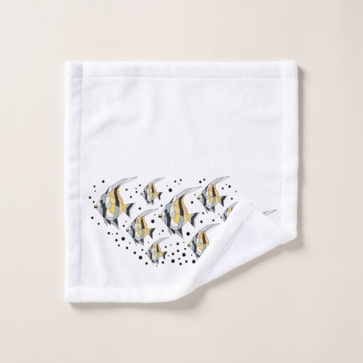 Ensemble de serviettes de bain Angelfish (Gant de toilette)
