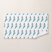 Ensemble de serviettes de bain animal Dolphin Coas (Serviette à main)